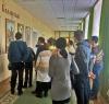 участники волонтерского клуба «Вандроўнікі з Альбарутэніі» филологического факультета организовали традиционное предновогоднее мероприятие для молодых людей с особенностями развития из социально-трудовых мастерских