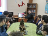 участники волонтерского клуба «Вандроўнікі з Альбарутэніі» филологического факультета организовали традиционное предновогоднее мероприятие для молодых людей с особенностями развития из социально-трудовых мастерских