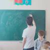 Студенты-стажёры провели уроки китайского языка для учащихся гимназии, которые изучают язык Поднебесной.